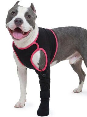 Front Leg Sleeve After Surgery, Anti Slip Socks for Dogs to Prevent Licking